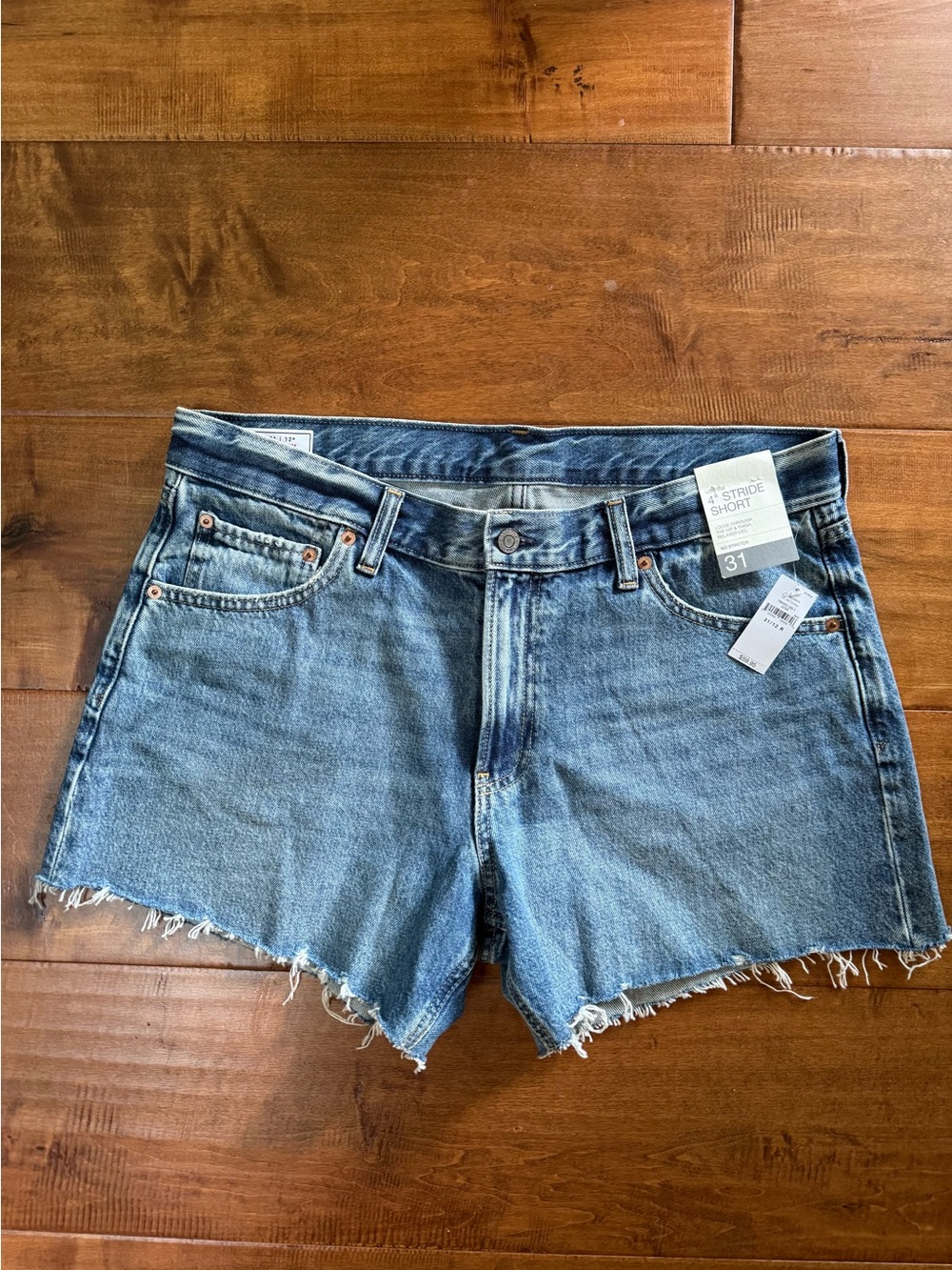 GAP Light Blue Denim Cutoff Shorts NWT